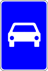 Begin of an expressway