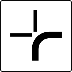 Road bends ahead