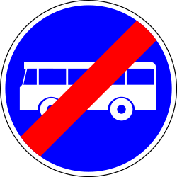 End of the lane for buses
