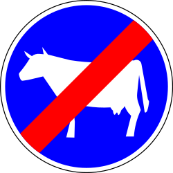 End of the path for cattle