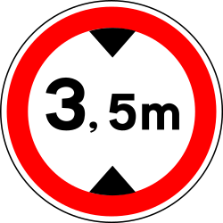 Height restriction ahead