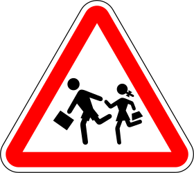 Warning for children and minors