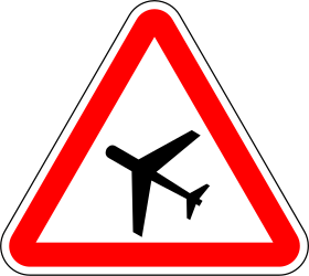 Warning for low lfying planes, aircraft and jets